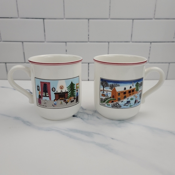 (2) Villeroy & Boch NAIF CHRISTMAS Cups - Picture 16 of 16